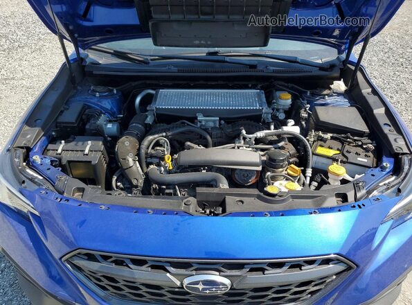 JF1VBAA61N9029007 2022 SUBARU WRX Blue Widok wnętrza z tyłu