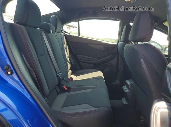 JF1VBAA61N9029007 2022 SUBARU WRX Blue Widok tylnych siedzeń