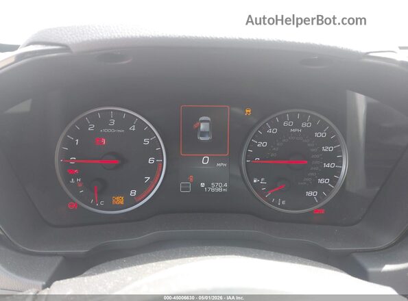JF1VBAA69P9805290 2023 SUBARU WRX Gray უკანა სავარძლების ხედი