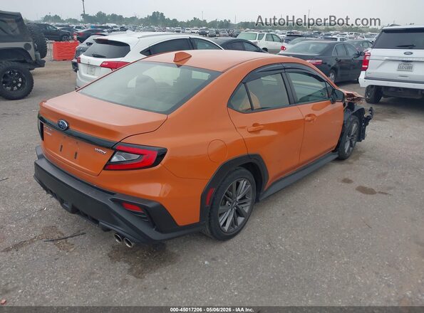 JF1VBAB63R9800037 2024 SUBARU WRX Оранжевый Задняя правая четверть