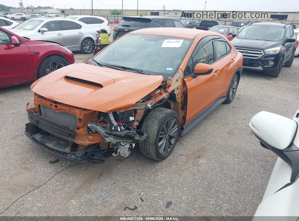 JF1VBAB63R9800037 2024 SUBARU WRX Оранжевый Передняя левая четверть