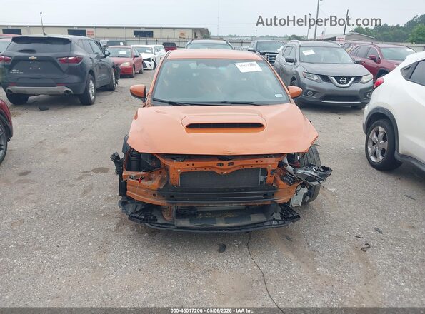 JF1VBAB63R9800037 2024 SUBARU WRX Оранжевый Вид задней части салона