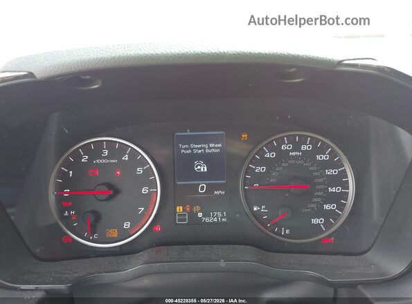 JF1VBAF61P9814994 2023 SUBARU WRX Red Հետևի նստատեղերի տեսք