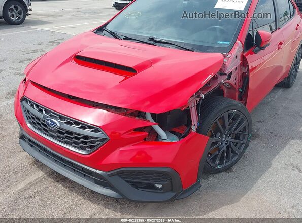 JF1VBAF61P9814994 2023 SUBARU WRX Red Դիմացի տեսք