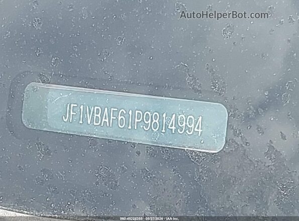JF1VBAF61P9814994 2023 SUBARU WRX Red Շարժիչի բաժամունքի տեսք