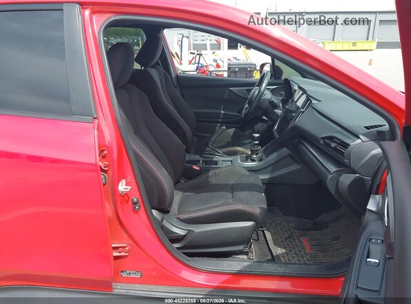 JF1VBAF61P9814994 2023 SUBARU WRX Red Սալոնի դիմացի տեսք