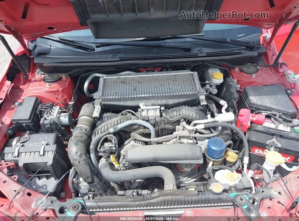 JF1VBAF61P9814994 2023 SUBARU WRX Red Հետևի տեսք