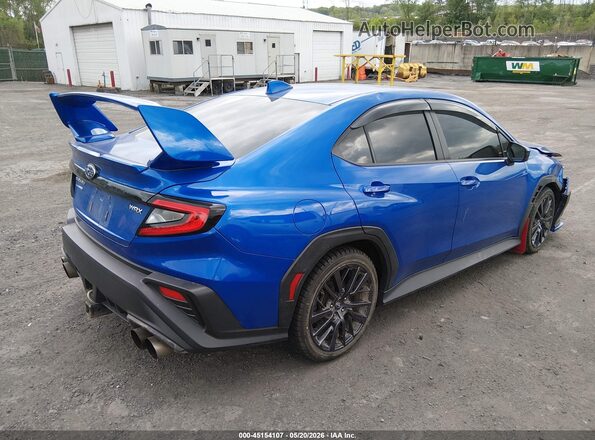 JF1VBAF62P9824711 2023 SUBARU WRX Синий Задняя правая четверть
