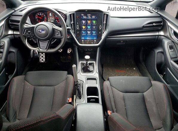 JF1VBAF63P9802572 2023 SUBARU WRX Gray წინა პანელის ხედი