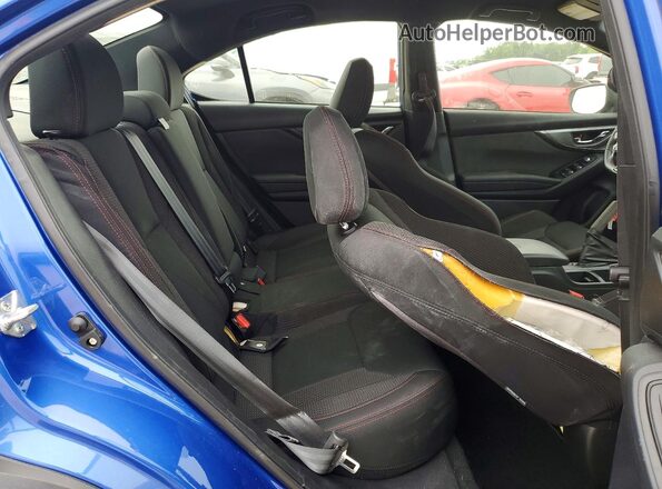 JF1VBAF63P9810543 2023 SUBARU WRX Blue Հետևի նստատեղերի տեսք