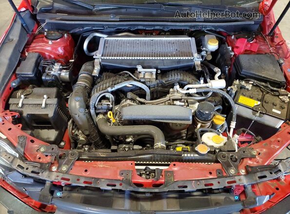 JF1VBAF63P9814723 2023 SUBARU WRX Красный Вид задней части салона