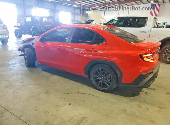 JF1VBAF63P9814723 2023 SUBARU WRX Красный Задняя левая четверть