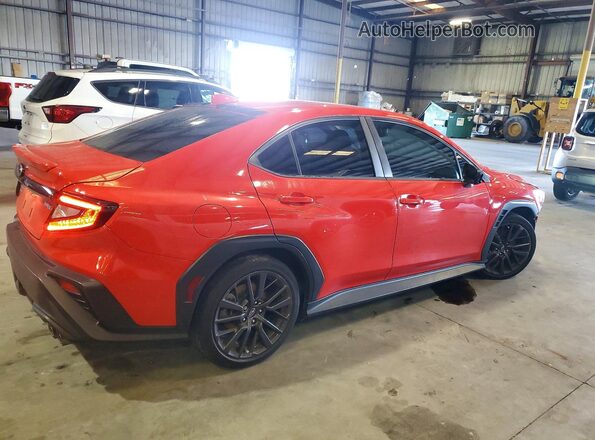 JF1VBAF63P9814723 2023 SUBARU WRX Красный Задняя правая четверть