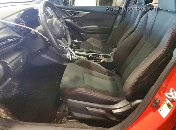 JF1VBAF63P9814723 2023 SUBARU WRX Красный Вид салона спереди