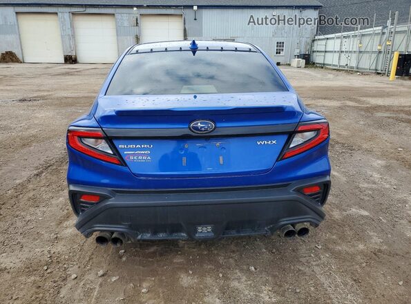 JF1VBAF64P9807411 2023 SUBARU WRX Blue Հետևի տեսք