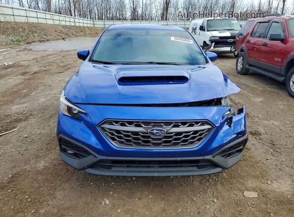 JF1VBAF64P9807411 2023 SUBARU WRX Blue Դիմացի տեսք