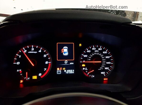 JF1VBAF67P9808360 2023 SUBARU WRX White Vista del cuadro de instrumentos