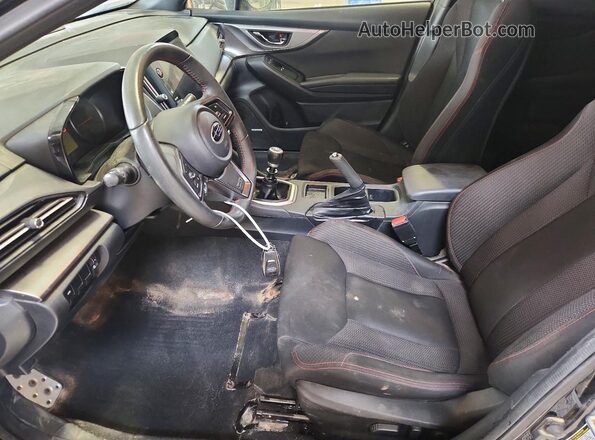 JF1VBAF68N9003531 2022 SUBARU WRX Black Widok wnętrza z przodu