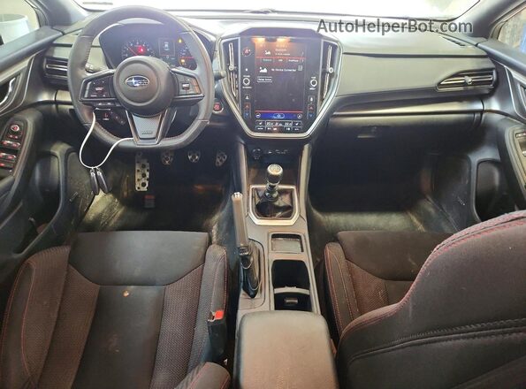 JF1VBAF68N9003531 2022 SUBARU WRX Black Widok deski rozdzielczej