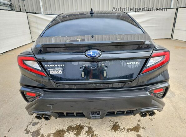 JF1VBAF68N9003531 2022 SUBARU WRX Black Widok z tyłu