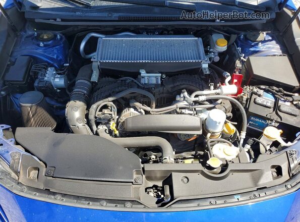 JF1VBAF69N9008950 2022 SUBARU WRX Blue Widok wnętrza z tyłu