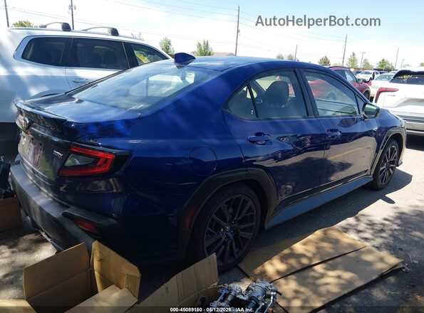 JF1VBAF69P9814256 2023 SUBARU WRX Blue Հետևի աջ