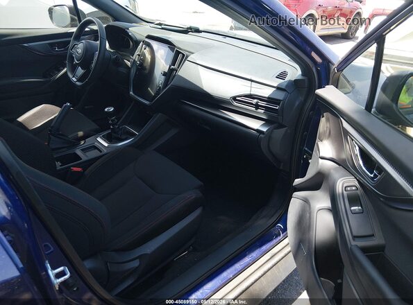 JF1VBAF69P9814256 2023 SUBARU WRX Blue Սալոնի դիմացի տեսք