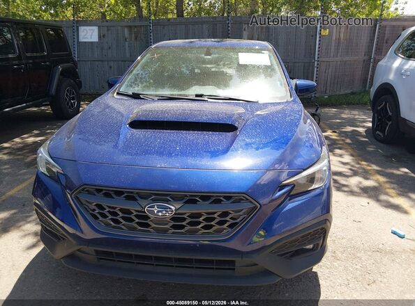 JF1VBAF69P9814256 2023 SUBARU WRX Blue Սալոնի հետևի տեսք