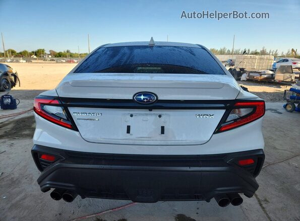 JF1VBAF6XP9818543 2023 SUBARU WRX White უკანა ხედი