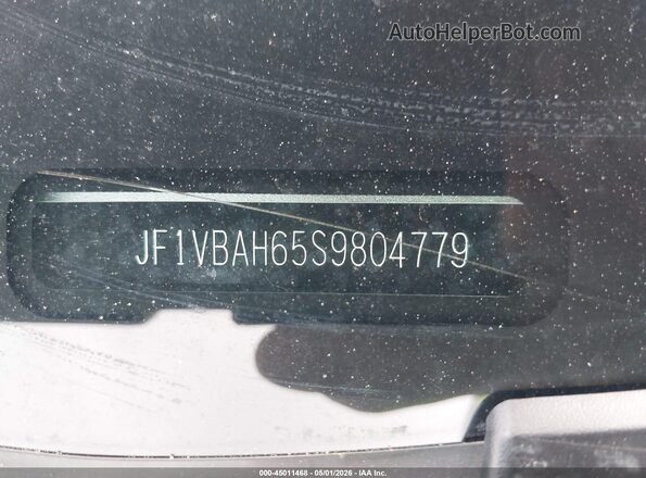 JF1VBAH65S9804779 2025 SUBARU WRX Серебряный 