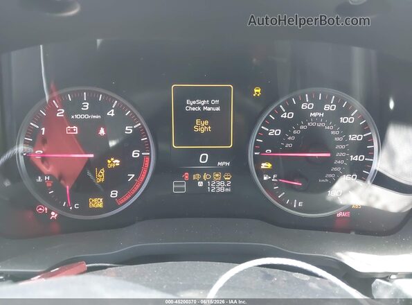 JF1VBAH65S9810159 2025 SUBARU WRX White Widok tylnych siedzeń