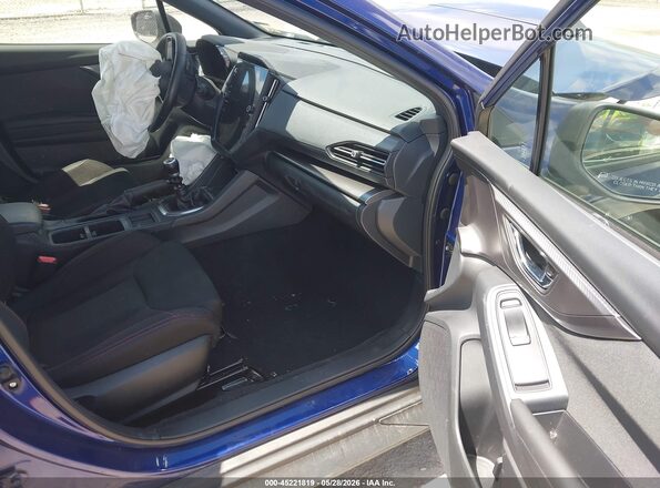 JF1VBAH66R9815820 2024 SUBARU WRX Blue Vista interior delantera