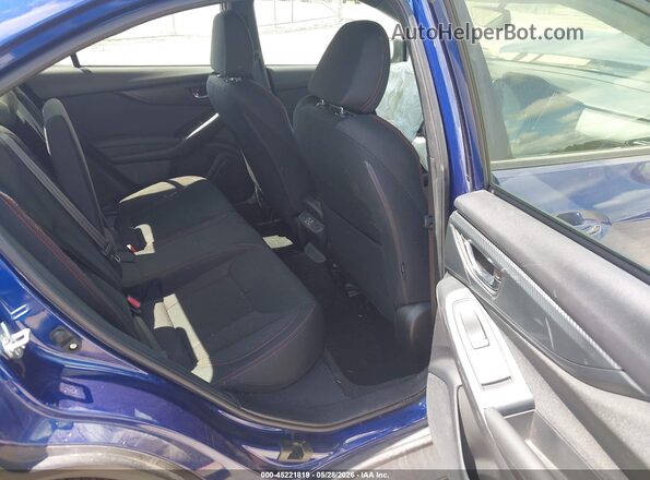 JF1VBAH66R9815820 2024 SUBARU WRX Blue Vista de la etiqueta del VIN