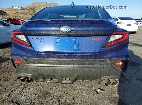 JF1VBAH68S9802833 2025 SUBARU WRX Blue Вид ззаду