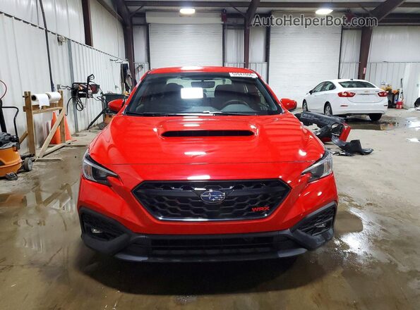 JF1VBAH69S9801836 2025 SUBARU WRX Red Вид спереду