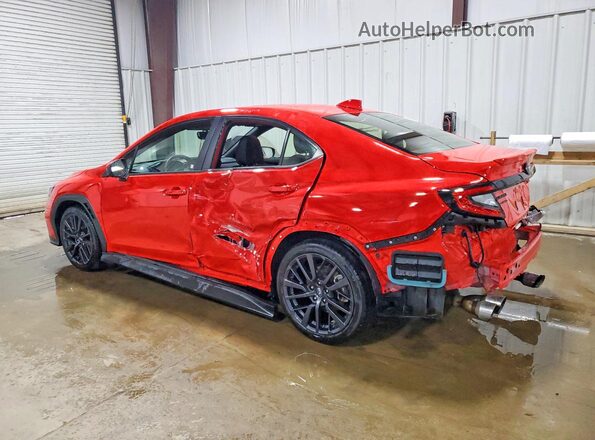 JF1VBAH69S9801836 2025 SUBARU WRX Red Задня ліва чверть