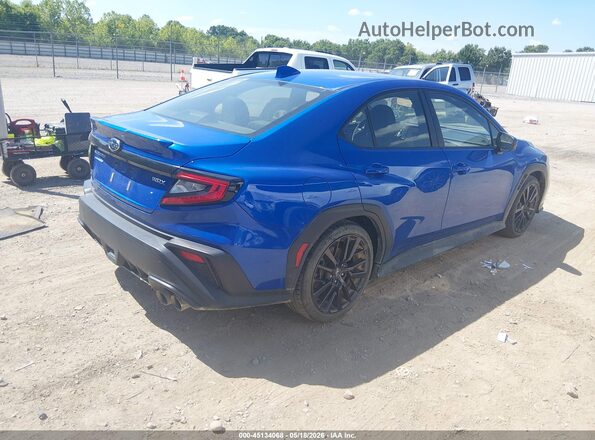 JF1VBAH6XR9819403 2024 SUBARU WRX Синий Задняя правая четверть