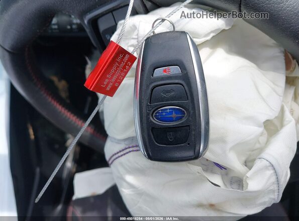JF1VBAL66N9024463 2022 SUBARU WRX Red Vista del salpicadero