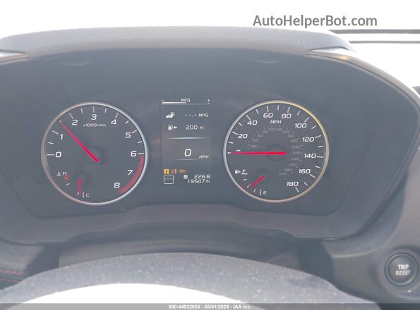 JF1VBAL6XP9808132 2023 SUBARU WRX Gray Հետևի նստատեղերի տեսք