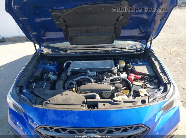 JF1VBAN64R9809034 2024 SUBARU WRX Синий Вид сзади