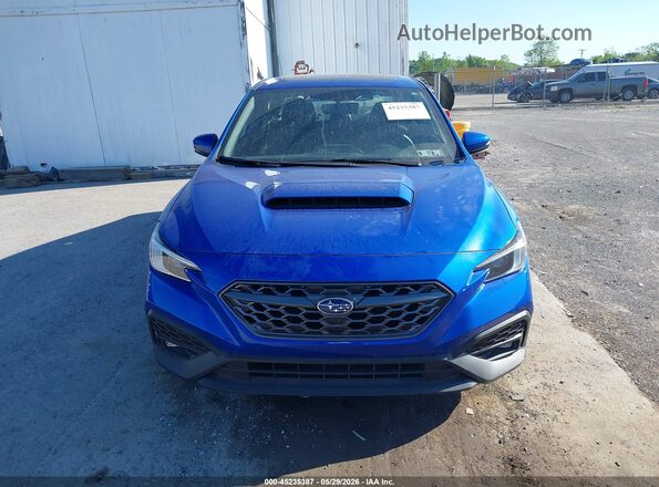 JF1VBAN64R9809034 2024 SUBARU WRX Синий Вид щитка приборов