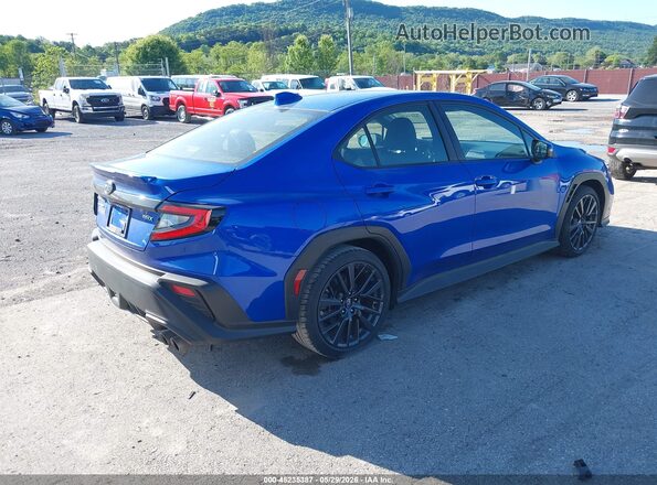 JF1VBAN64R9809034 2024 SUBARU WRX Синий Задняя правая четверть