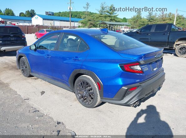 JF1VBAN64R9809034 2024 SUBARU WRX Синий Задняя левая четверть