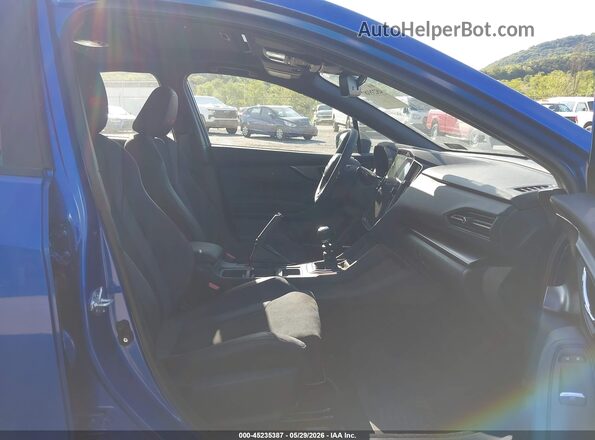 JF1VBAN64R9809034 2024 SUBARU WRX Синий Вид салона спереди