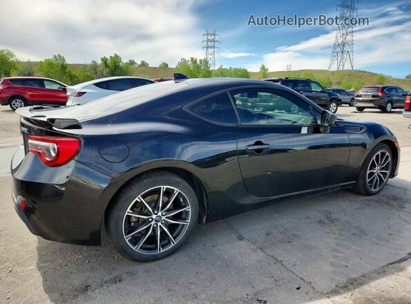 JF1ZCAC10J8602298 2018 SUBARU BRZ Black Задня права чверть