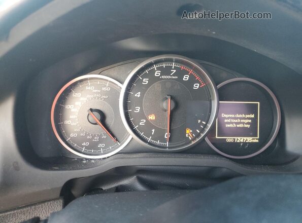 JF1ZCAC13L9702148 2020 SUBARU BRZ Blue Instrument cluster view