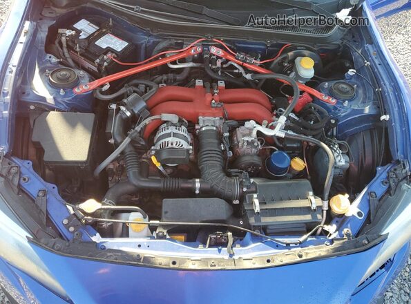 JF1ZCAC13L9702148 2020 SUBARU BRZ Blue Rear interior view