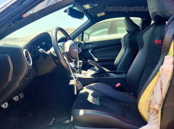 JF1ZCAC14K9601151 2019 SUBARU BRZ Silver Vista interior delantera