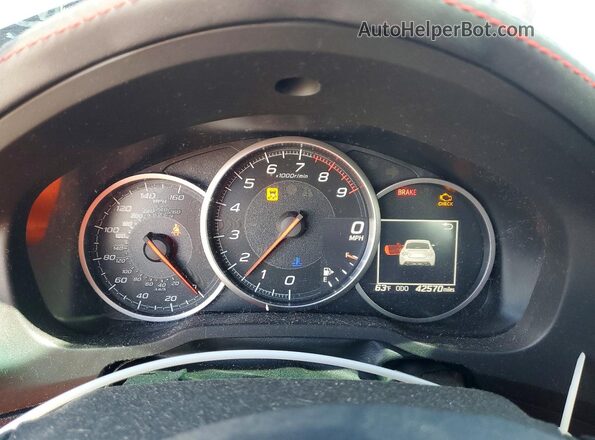 JF1ZCAC15L9700157 2020 SUBARU BRZ Gray ხელსაწყოთა პანელის ხედი