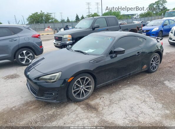 JF1ZCAC18J8600671 2018 SUBARU BRZ Black Передня ліва чверть
